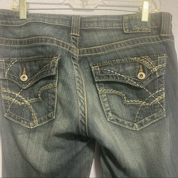 Big Star Maddie Mid-Rise Embroidered Stretch Jeans - Picture 7 of 8